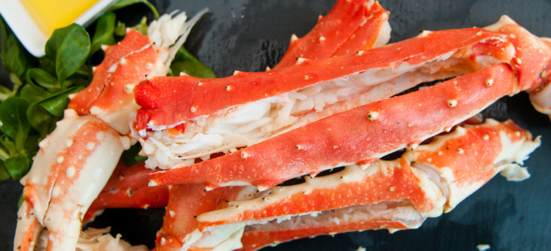King crab granchio alaska l' oste e la civetta ristorante roma crostaceria