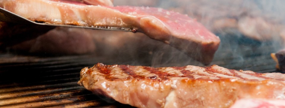 Cottura della carne ristorante l'oste e la civetta griglieria roma