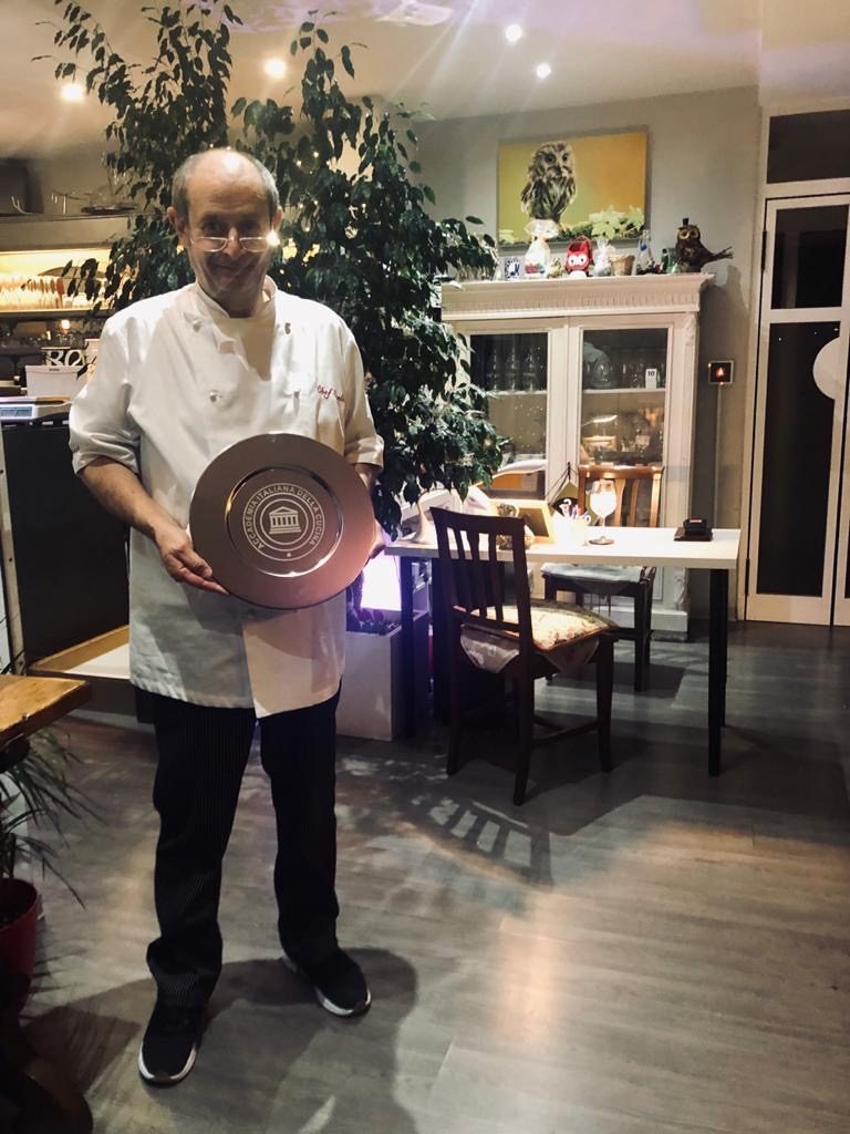 Accademia della  cucina  ristorante oste e la civetta roma 